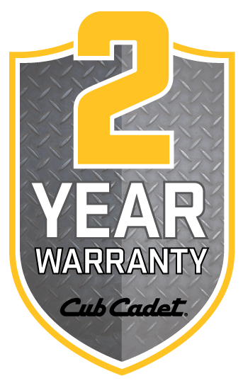 2 Year Cub Cadet Product Warranty Badge 